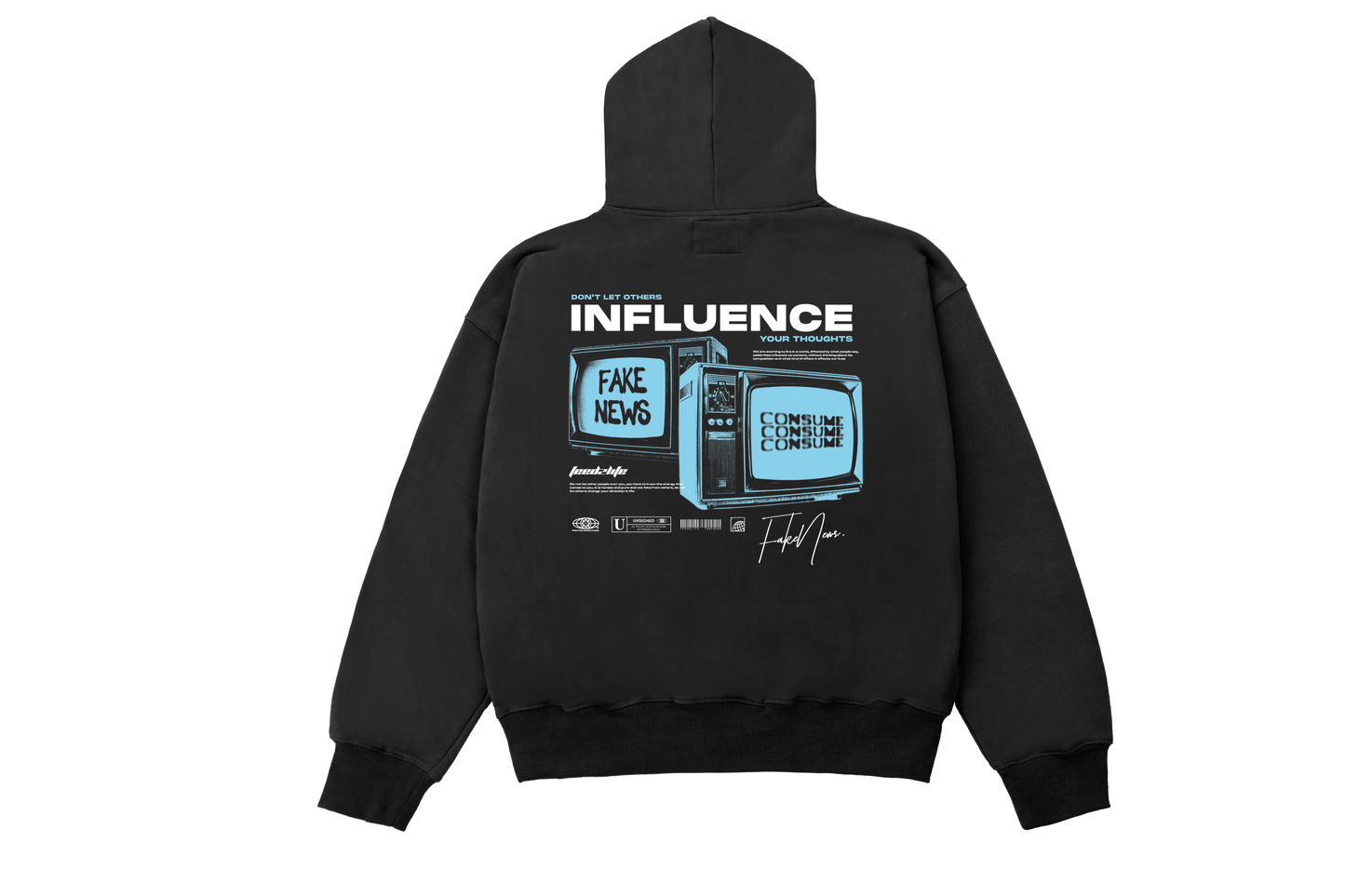 Influence Hoodie - Black