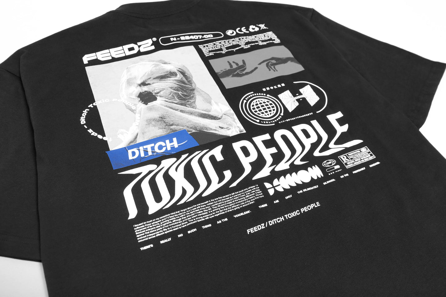Ditch Toxic people  -  Black