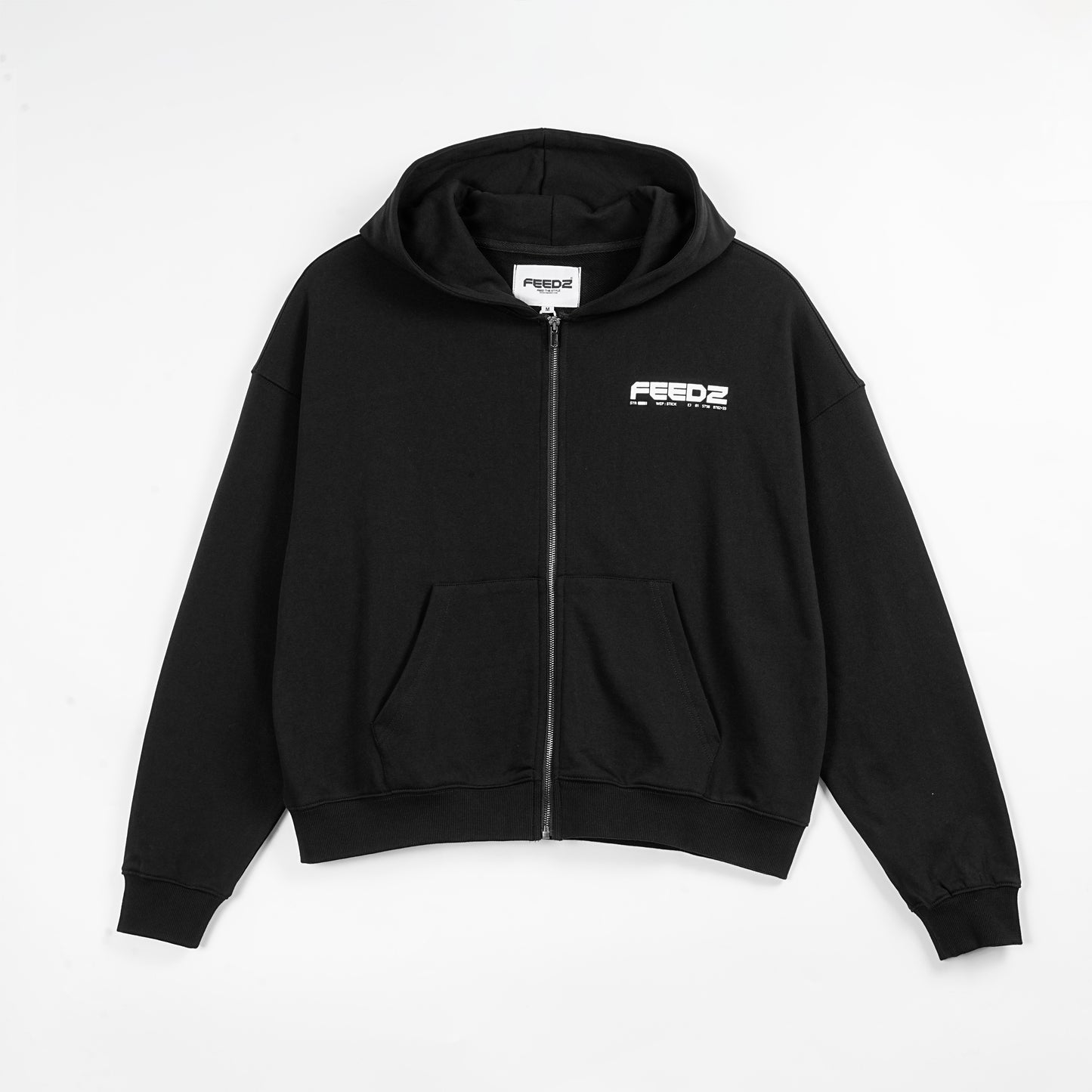 PURE ZIPPER - BLACK