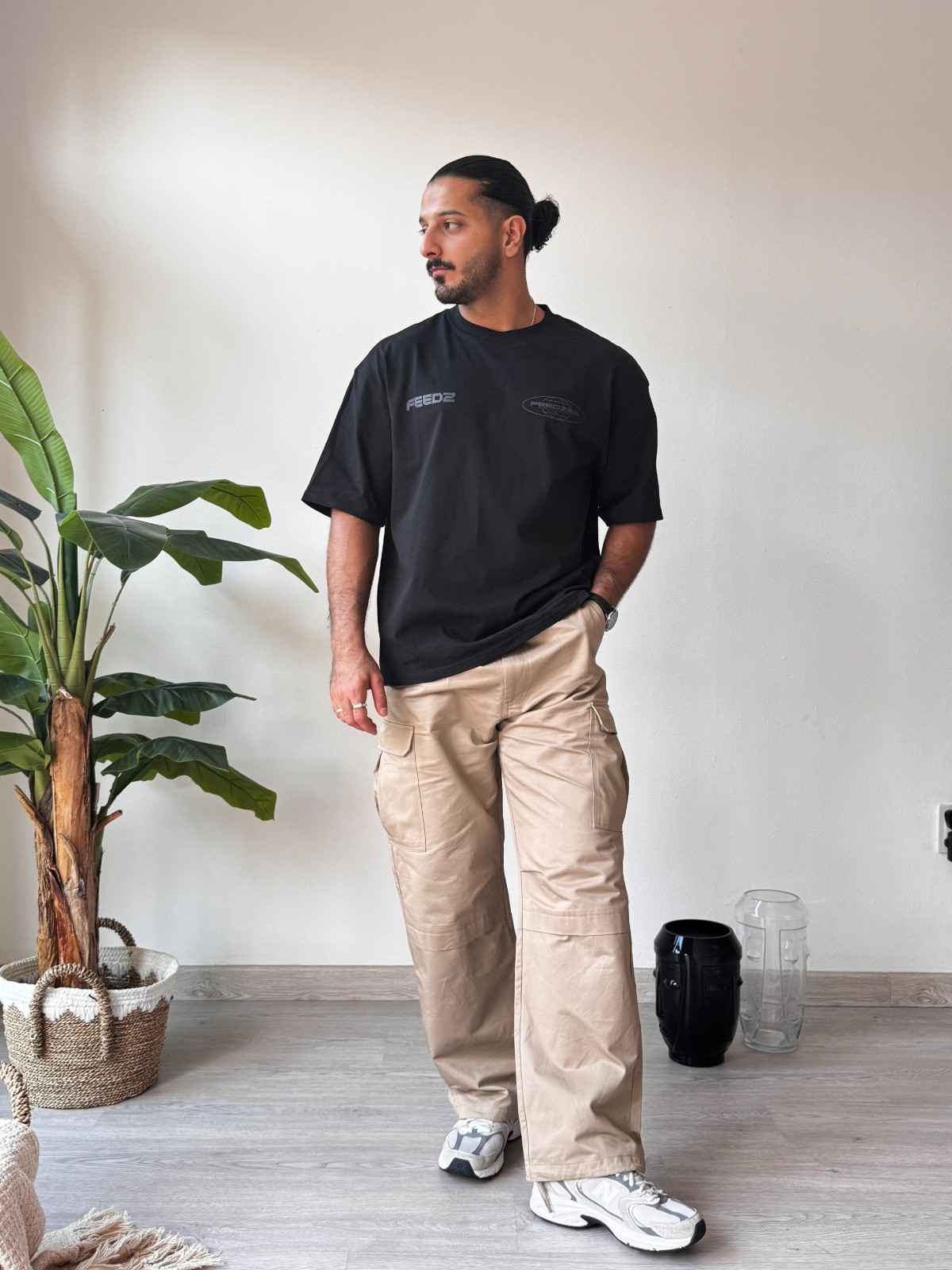 Cargo Pants Beige - CB