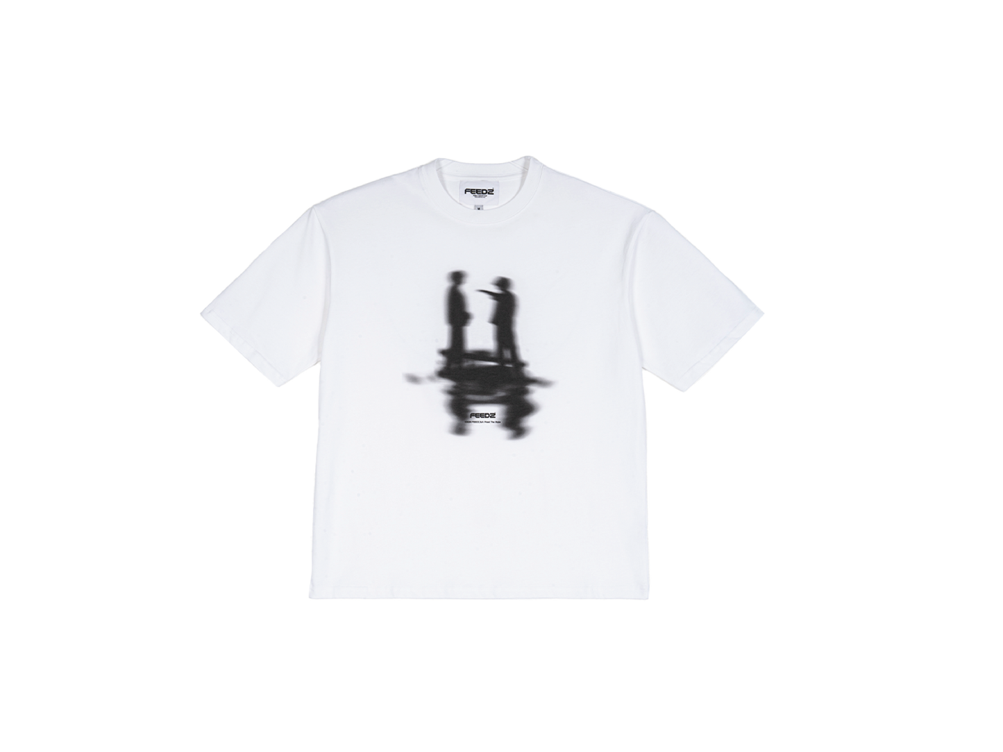 Feedz Silhouette Tee -  White